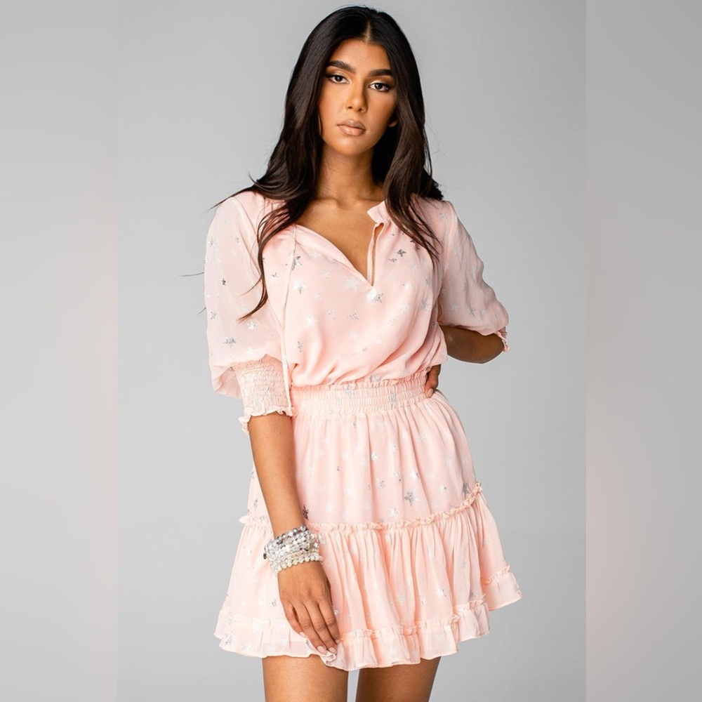 NWT - Buddy Love Bronx Mini Dress in Ballet Slipper - M
